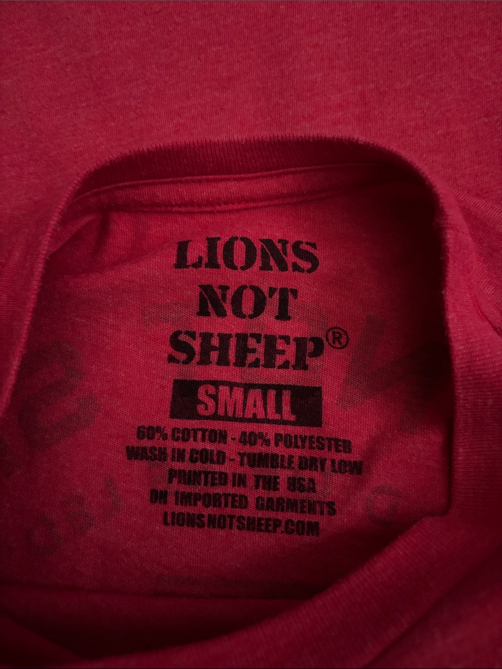 LIONS NOT SHEEP TSHIRT BUNDLE - Picture 7 of 13